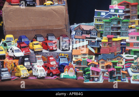 Miniature model, miniature toy buildings, cars and people. City