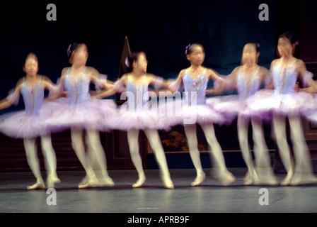 Mitsuko Inao Ballet School production of Sleeping Beauty Kyoto Japan September 2004 Stock Photo