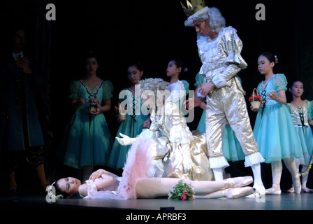 Mitsuko Inao Ballet School production of Sleeping Beauty Kyoto Japan September 2004 Stock Photo