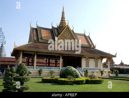 Phochani Pavilion, Royal Palace, Phnom Penh, Cambodia. Stock Photo