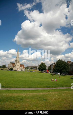 All Saints church on Blackheath, London Stock Photo