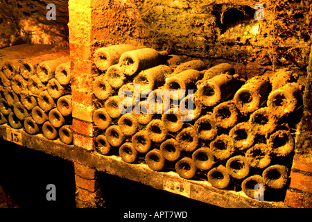Cockburn Cellar bottle  bottles Porto Portugal Portuguese Port vintage winery Stock Photo