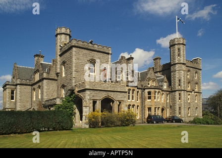 Scotland Highland Fort William Inverlochy Castle Hotel Stock Photo