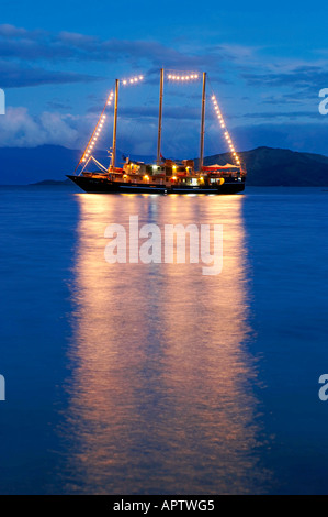 Tui Tai Adventure Cruises Fiji Islands Stock Photo