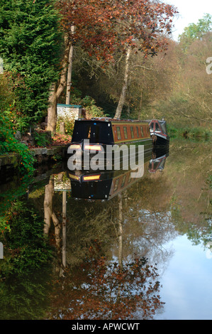 Narrow Boats On The Cauldon Canal Stock Photo