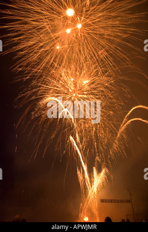'Thunder in the Valley' fireworks show Stock Photo