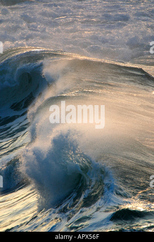 Breaking Atlantic Ocean Wave Stock Photo