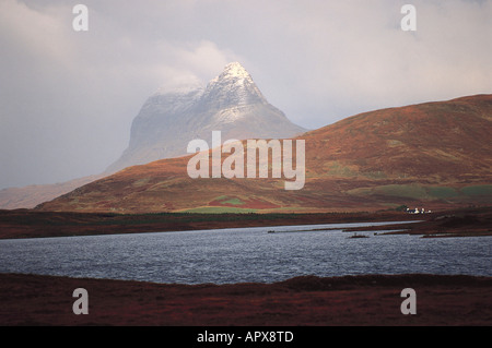Ben Suilven, Highlands, Scotland Stock Photo