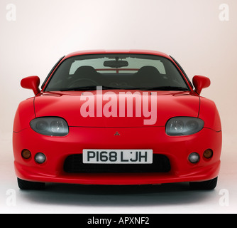 Red mitsubishi sports car hi-res stock photography and images - Alamy