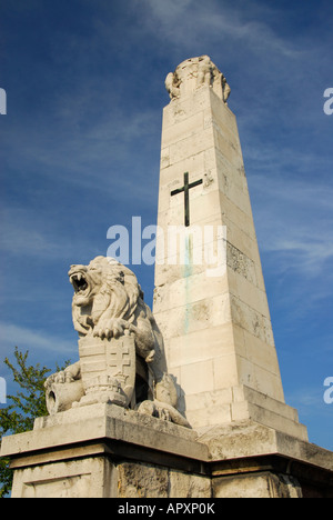 First World War Monument, Esztergom, Hungary, European Union Stock Photo