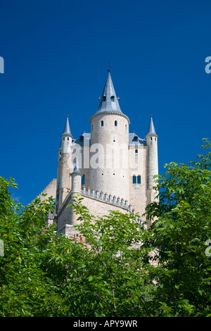 Segovia, Castile and León, Spain. The Alcázar. Stock Photo