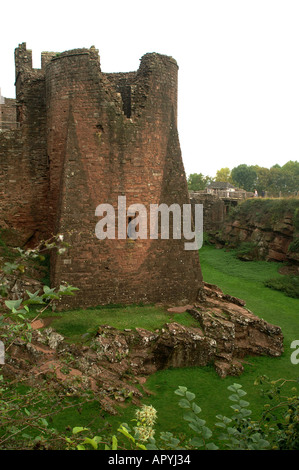 Goodrich Castle Welsh Marches Ross-on-Wye Herefordshire England United Kingdom Stock Photo