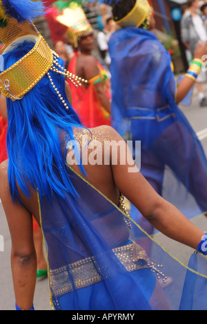 CANADA Quebec Montreal carifest A Festival Parade of the Caribbean nations and islands Stock Photo