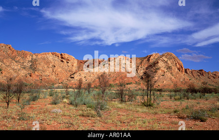 Gosse Bluff meteorite crater Northern Territory Australia Stock Photo