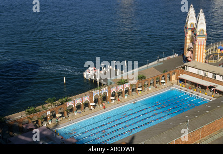 North Sydney Olympic Swimming Pool, Sydney, Australia Stock Photo