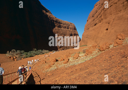 Walpa Gorge, The Olgas, Kata Tjuta National Park, Northern Territory, Australia. Stock Photo