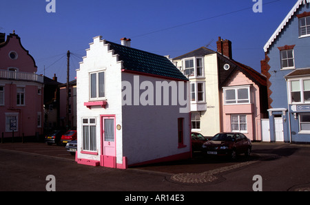 Fantasia a tiny little house in Aldeburgh Suffolk England Stock Photo