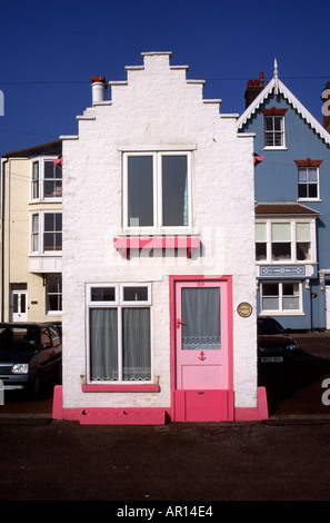 Fantasia a tiny little house in Aldeburgh Suffolk England Stock Photo