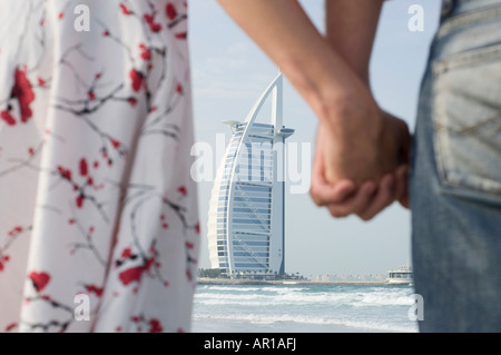 Couple on the beach, Dubai, United Arab Emirates