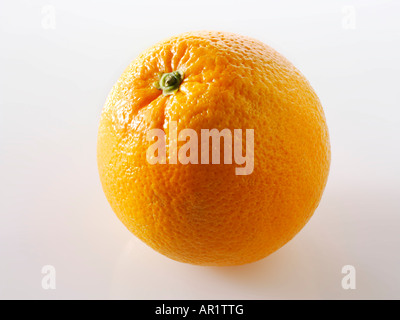 Oranges citrus fruit  on a white background as a cut out Stock Photo