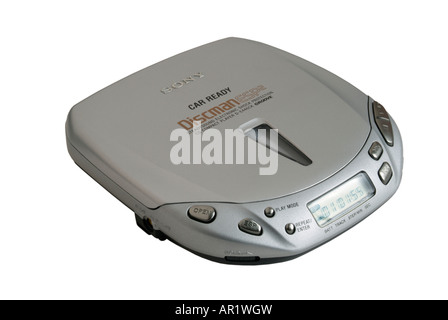 D-191 CD Walkman Sony Discman Reproductor de Compact Disc Digital Plata  Mega Bass, cerrado Fotografía de stock - Alamy