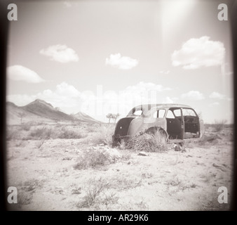Abandoned car in the Namib Desert Stock Photo - Alamy