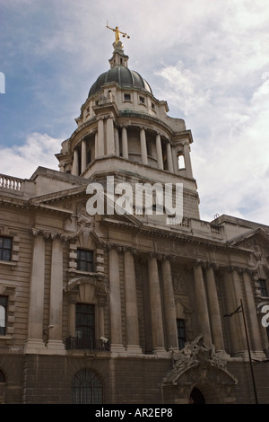 The Old Bailey central criminal court London Designed by E W Mountford Stock Photo