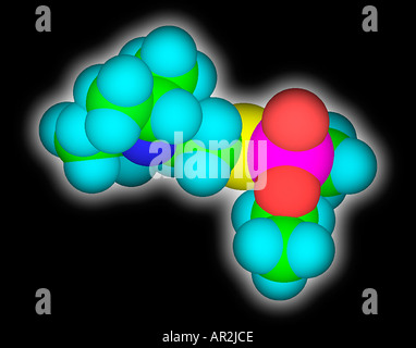 VX nerve gas Stock Photo