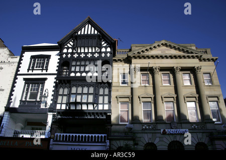 Chester Rows England United Kingdom Stock Photo