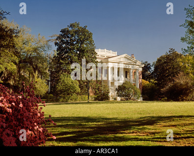 Melrose Mansion in Natchez Mississippi USA Stock Photo