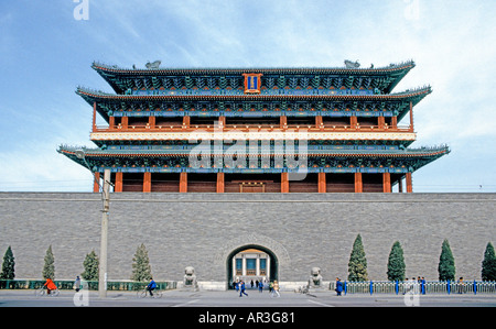 The Qianmen Gate In The Palace Museum In Beijing The Capital Of China Stock Photo