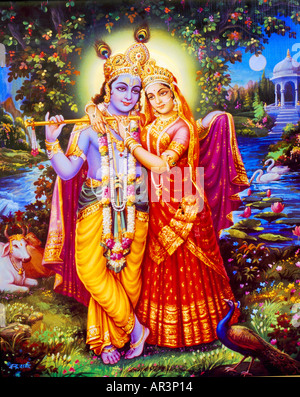 Krishna \u0026 Radha Stock Photo - Alamy
