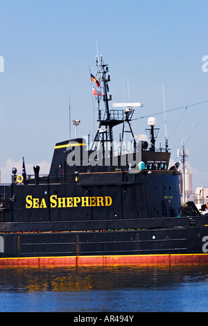 Ships / The 'Sea Shepherd' owned 'Ship,Steve Irwin' Stock Photo
