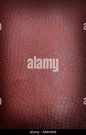 burgundy spotted leather background close up shot square on Stock Photo