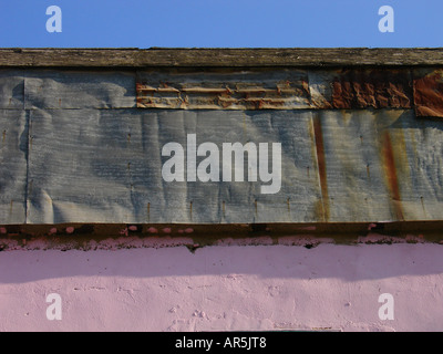 Rusty tin hut Stock Photo