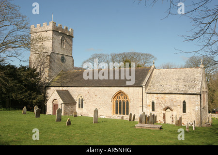 Winfrith Newburgh St Christopher's Church in a little village in Dorset Stock Photo