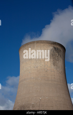 Power Station Cooling Tower at Rugeley Power Station Staffordshire England UK Stock Photo