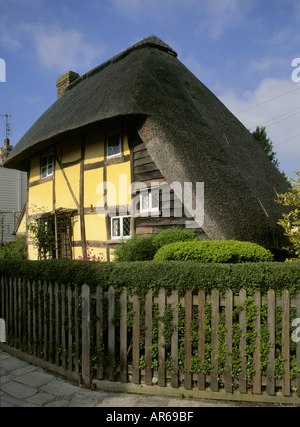 Saxon Cottage Sussex Stock Photo