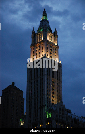 Woolworth Building New York USA Stock Photo