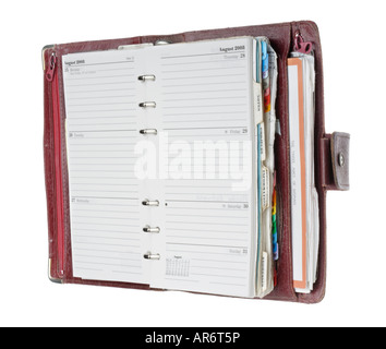Filofax personal organiser Stock Photo - Alamy