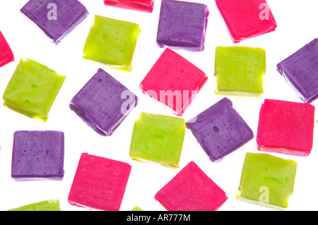 square shaped candy Stock Photo - Alamy