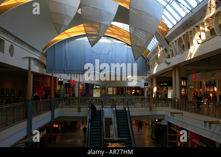 Bluewater is a super-regional shopping centre, opened March 1999 located at Greenhithe borough of Dartford kent england uk gb Stock Photo