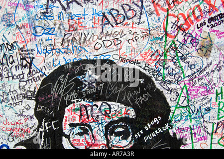 Graffiti At Abbey Road Studios London Stock Photo