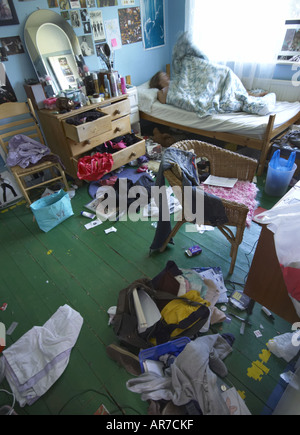 Bedroom Mess with Lingerie Lying on the Floor Next To Couch Stock Image -  Image of glamour, honeymoon: 157468615