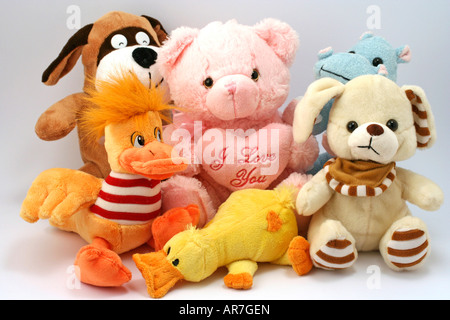Stuffed toys Stock Photo