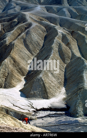 Golden Canyon Hike in Death Valley National Park in California Stock ...