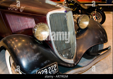 1934 Ford Front End Stock Photo