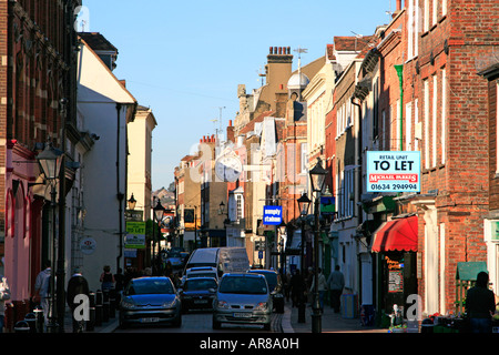 Rochester town centre buildings medway county of kent england uk gb Stock Photo