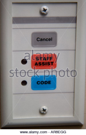 Staff assist button at hospital Stock Photo, Royalty Free Image ...