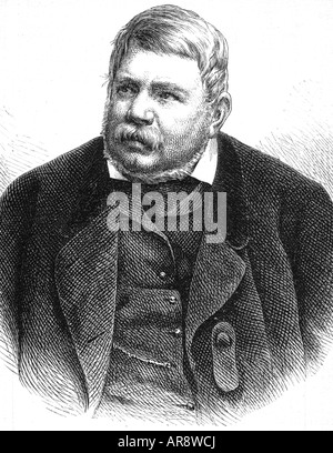 Joseph Christian Freiherr von Zedlitz, historic illustration from ...